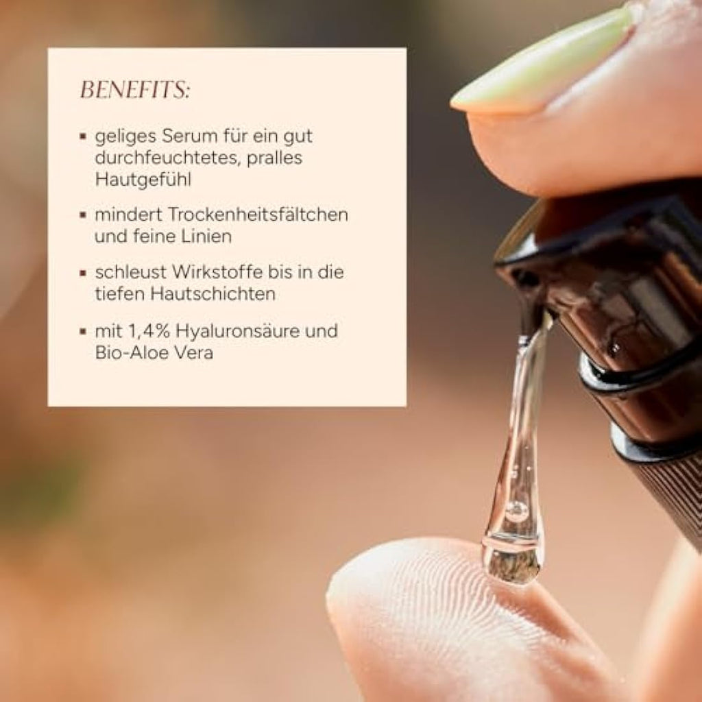 JUNGLÜCK Hyaluron Concentrate | Hydrating Serum for Fresh Complexion