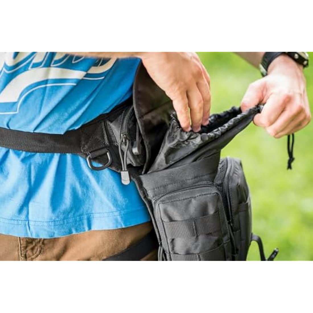 ProtectorTech Metal Detecting Finds Pouch with Pinpointer Holster