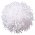 Waneway White Feather Lamp Shade | 50cm Ceiling & Table Lightshade