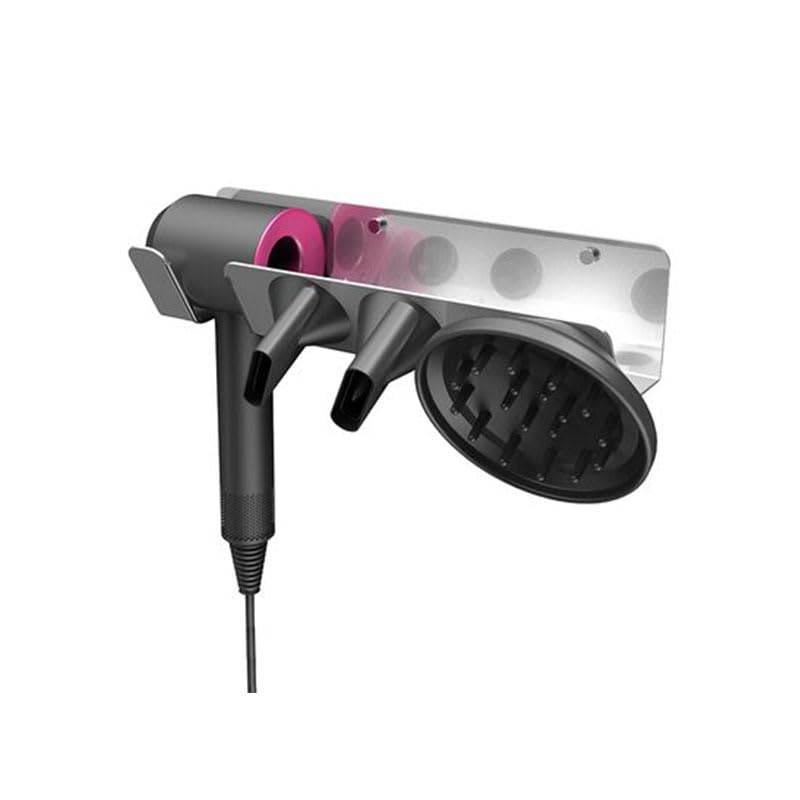 Dioche Hair Dryer Holder | Stainless Steel Wall Mount for Dyson