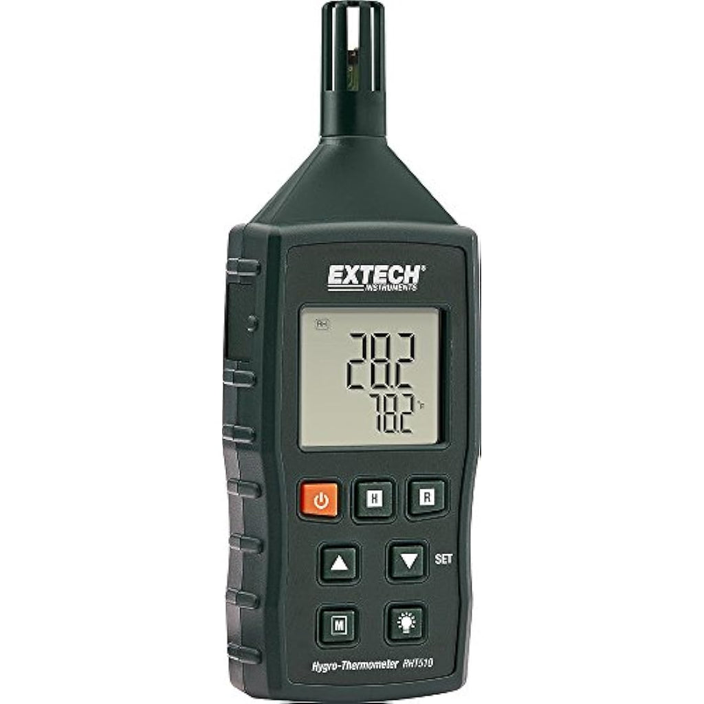 Extech RHT510 Hygro-Thermometer Psychrometer | Humidity & Dew Point Meter