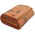 Acushla Merino Wool Camp Blanket – Large Washable Thermal Throw, Khaki
