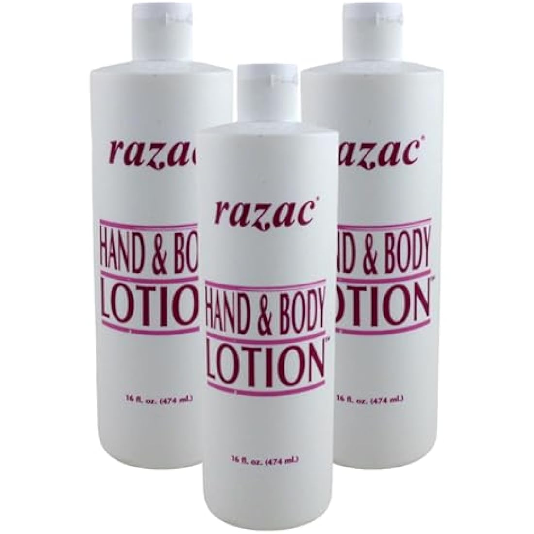 Razac Hand & Body Lotion for Dry and Sensitive Skin, 473 ml (3 Pack)
