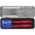 Moleskine x Kaweco Fountain Pen – Red ABS Plastic with Medium Nib