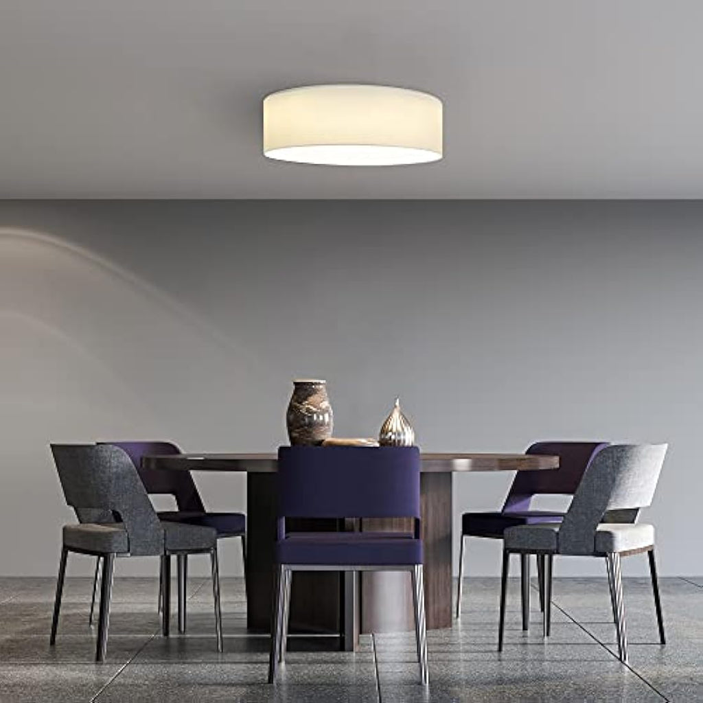 Navaris 22W LED Ceiling Light – 40cm Dimmable Flush Mount Lamp