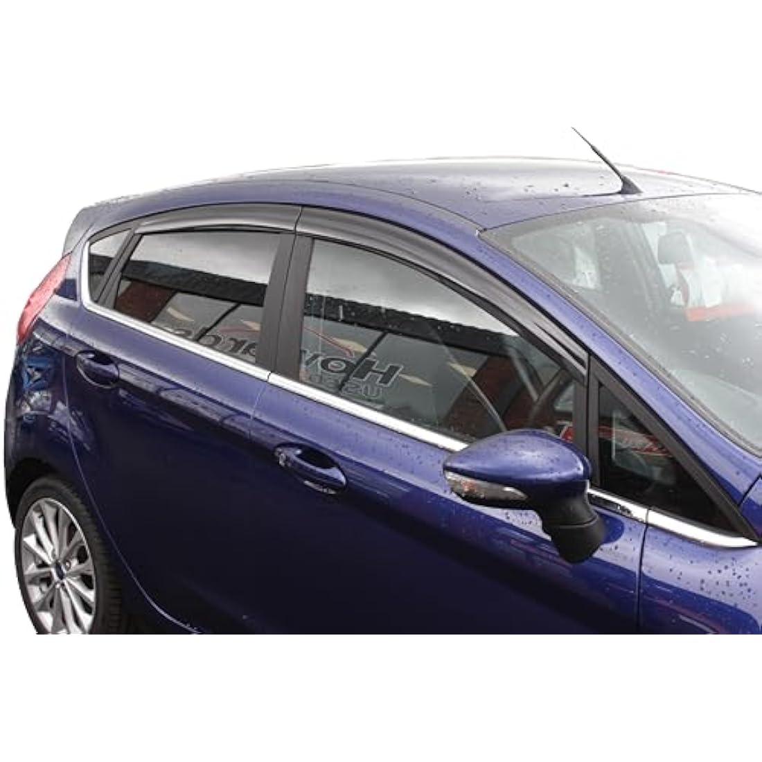 Auto Clover Wind Deflectors for Ford Fiesta MK7 2009-2017 | 4pc Set