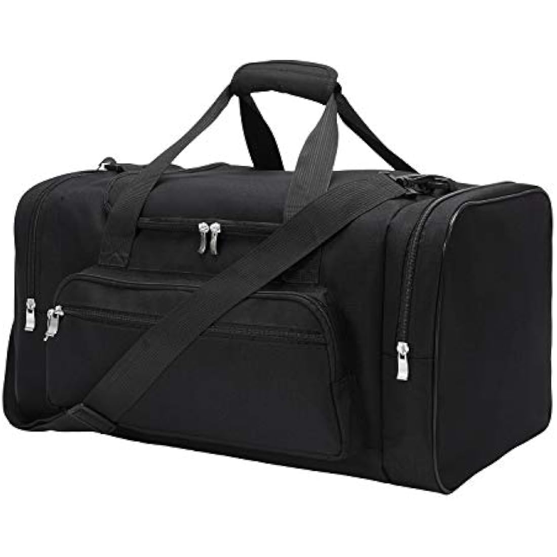 Jolof Store Gym Duffle Bag – 40L Multi-Pocket Sport Holdall in Black