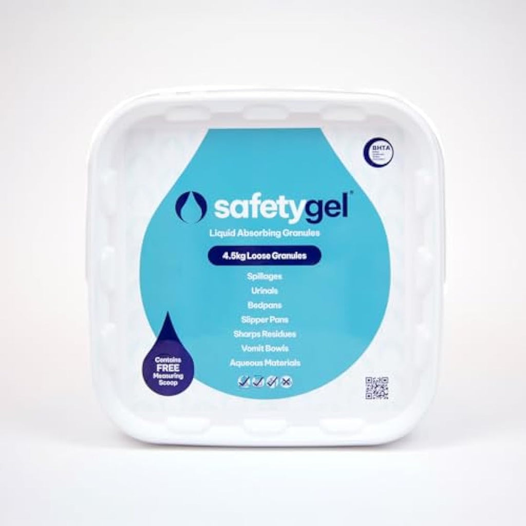 Datesand SafetyGel Super Absorbent Granules | 4.5kg Tub with Scoop