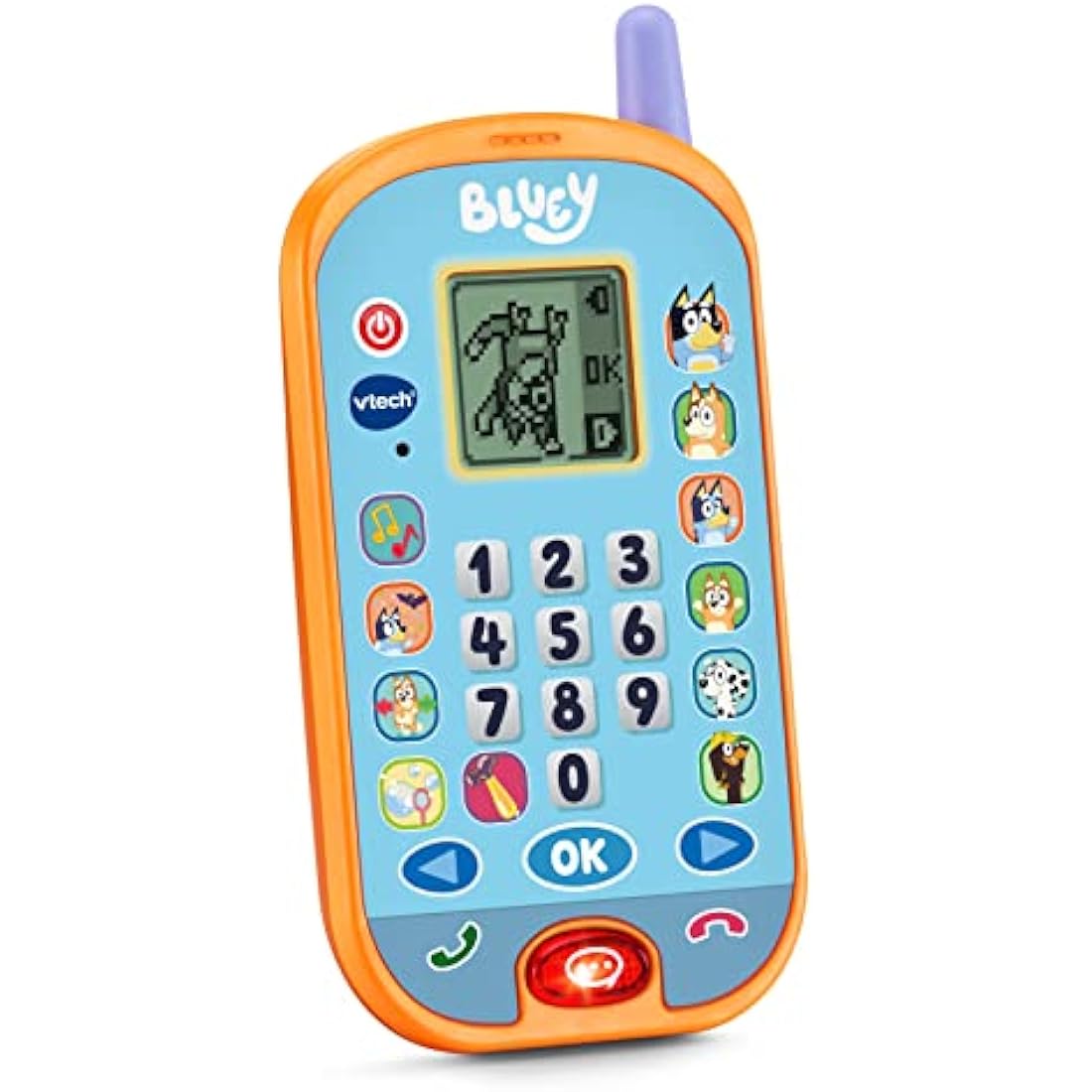 VTech Bluey Ring Ring Learning Phone – Interactive Educational Toy
