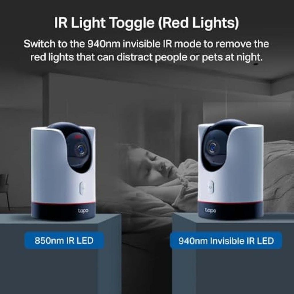 Tapo C225 2K QHD Indoor Security Camera | 360° Pan/Tilt AI Tracking