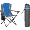 ALPHA CAMP Heavy Duty Folding Camping Chair – 160kg Oversized Portable