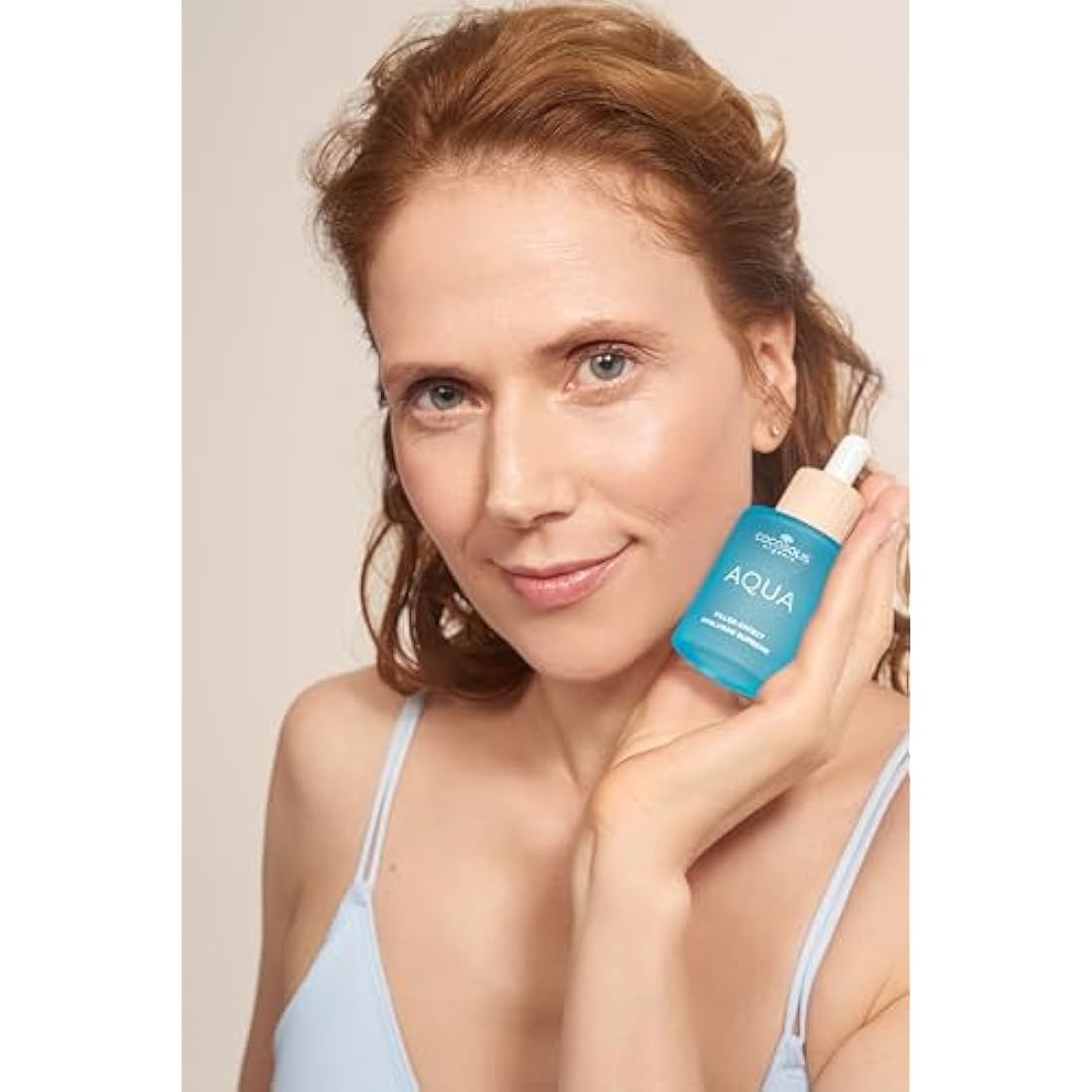 COCOSOLIS AQUA Hyaluronic Acid Facial Serum – Vegan Anti-Age Hydration