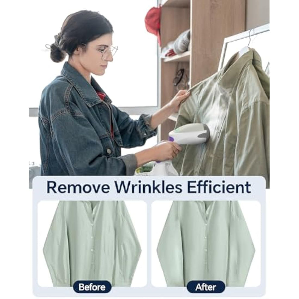 Beautural Handheld Garment Steamer – Portable Fabric Wrinkle Remover