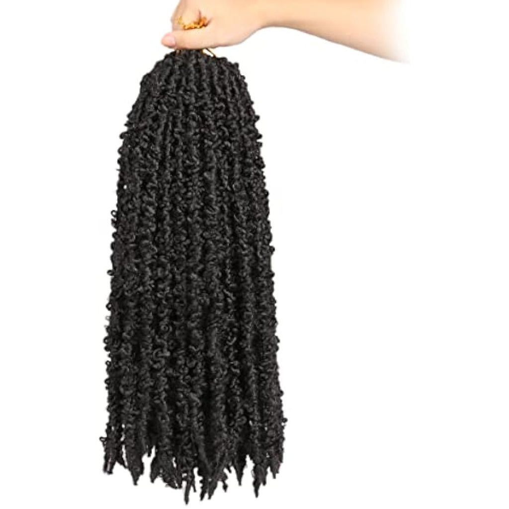 24 Inch Butterfly Crochet Hair – Distressed Faux Locs 6-Pack