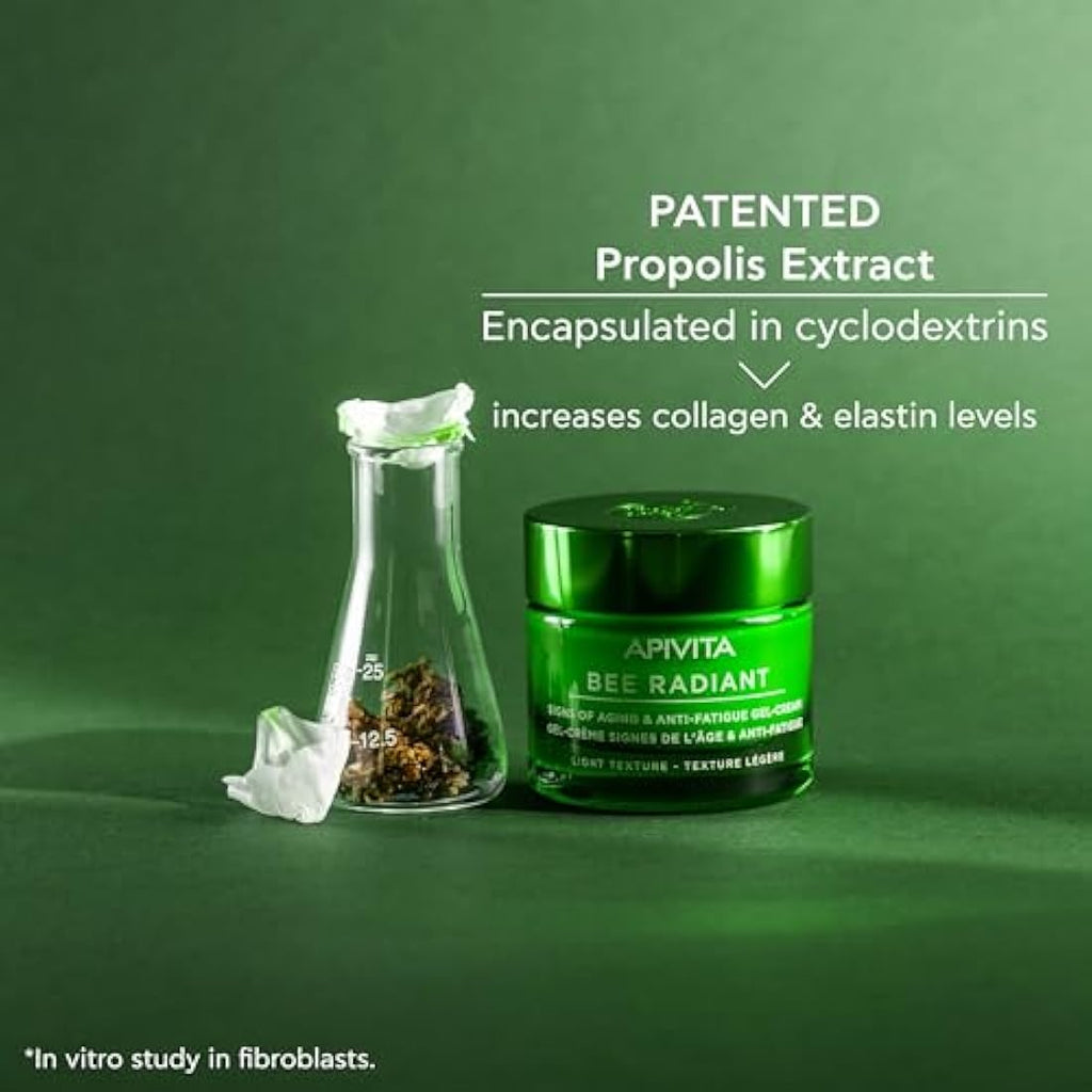 Apivita Bee Radiant Anti-Aging Gel-Cream | Propolis & White Peony 50ml
