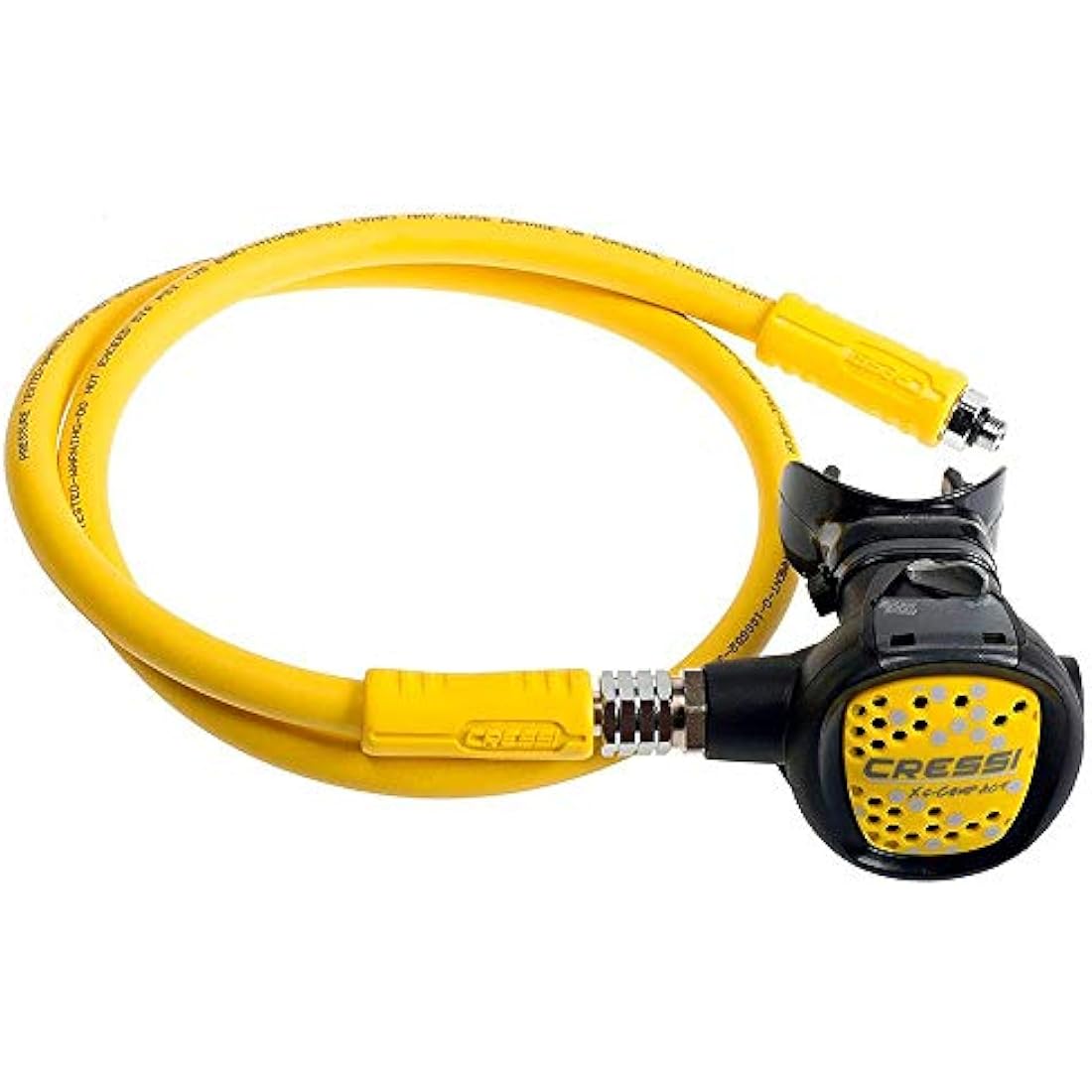 Cressi Compact Octopus – 2nd Stage Scuba Regulator with 100cm Hose