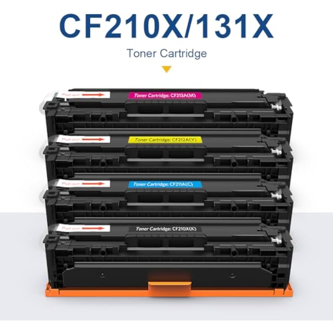 SMARTOMI 131X Toner Cartridge 4-Pack for HP LaserJet Pro 200 M276nw M251nw