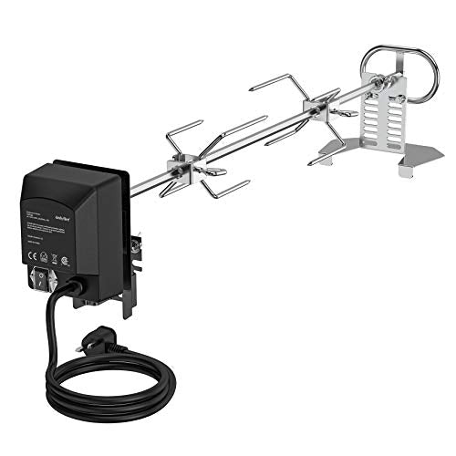 Onlyfire Universal BBQ Rotisserie Kit | 73cm Stainless Steel Spit Rod