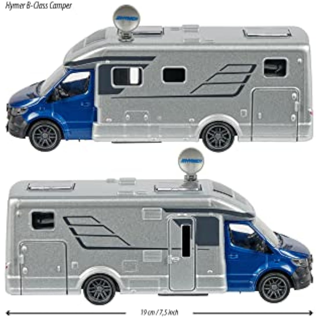 Majorette Grand Series Hymer B-Class 780T Camper - 1:43 Die-Cast Model