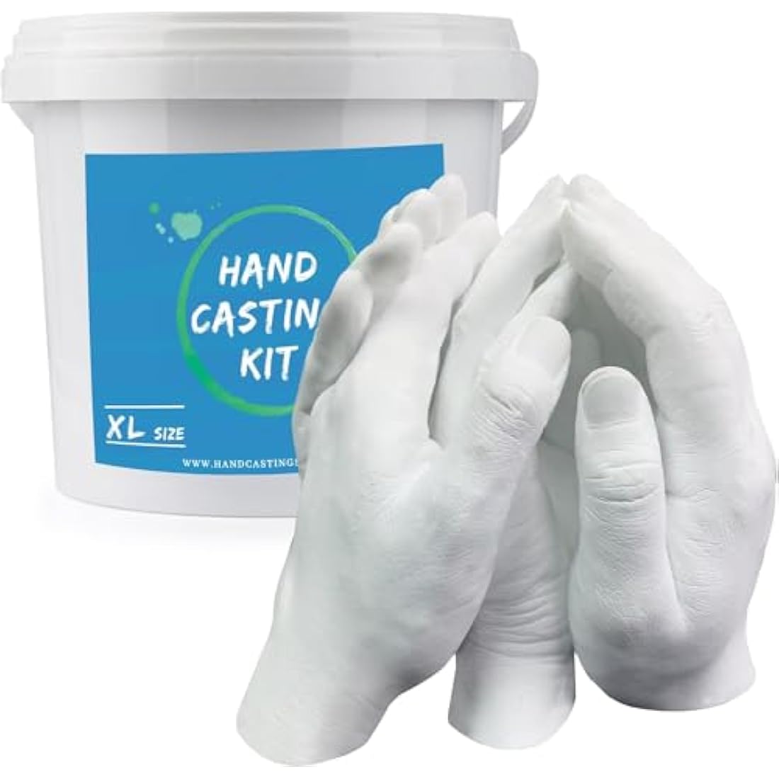Jolof Store Family Hand Casting Kit - DIY Hand Molding Kit for 6 Hands
