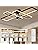 EIDISUNY Modern LED Ceiling Light – 94W Dimmable Rectangle with Remote