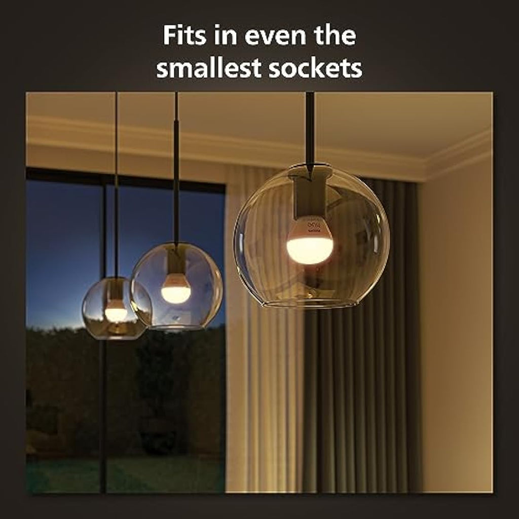 Philips Hue White & Colour Ambiance E14 Luster Smart LED Bulb – 1 Pack