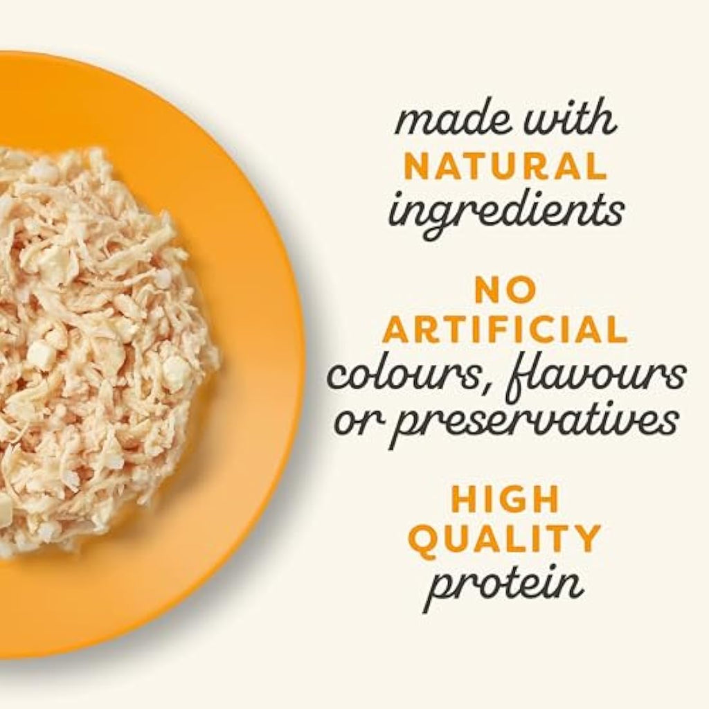 Applaws Natural Wet Cat Food – Chicken with Cheese Broth – 24 x 70g Tins