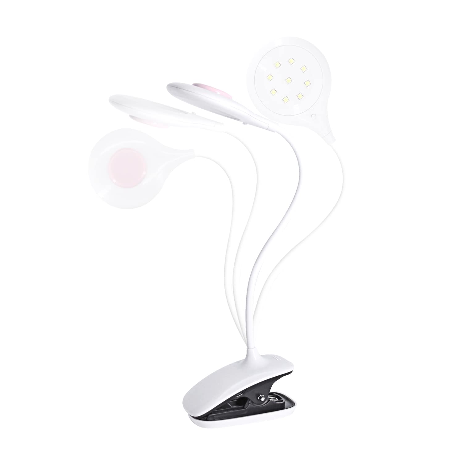 UV LED Nail Lamp – 18W Flexible Gooseneck Gel Dryer with Clamp