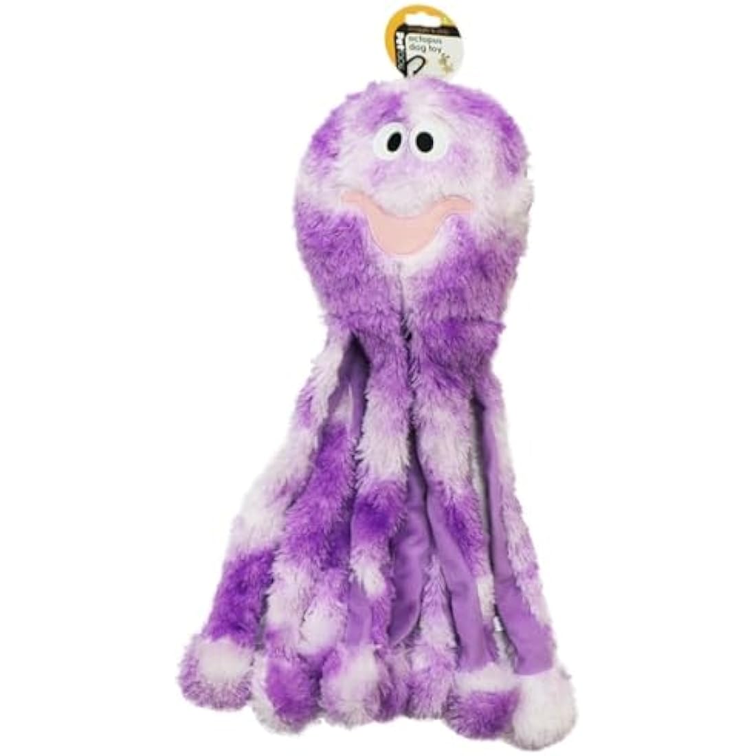 Petface Orla the Octopus Plush Dog Toy – Large Squeaky Interactive Toy