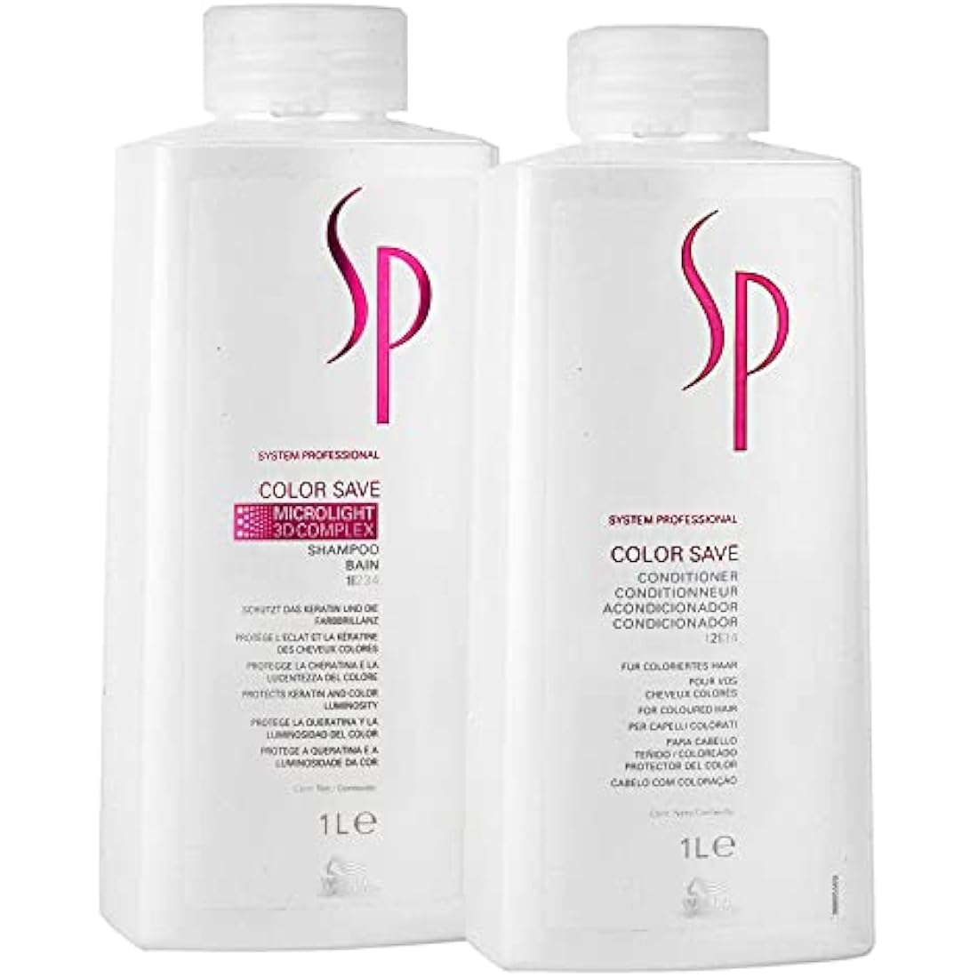 Wella SP Color Save Shampoo and Conditioner Duo Pack - 2 x 1000ml