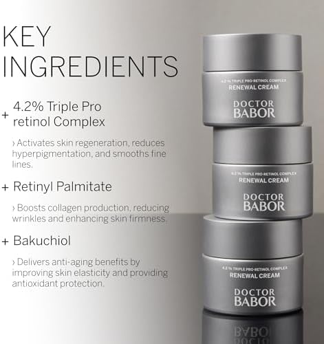 DOCTOR BABOR Renewal Cream – Pro-Retinol Anti-Ageing Face Cream 50ml