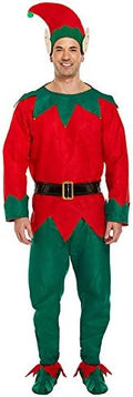 Elf Costume for Men –  Festive Christmas Holiday Outfit