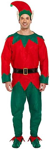 Elf Costume for Men –  Festive Christmas Holiday Outfit