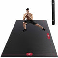 Hapbear Large Exercise Mat – 8mm Non-Slip Yoga Mat for Home Gym