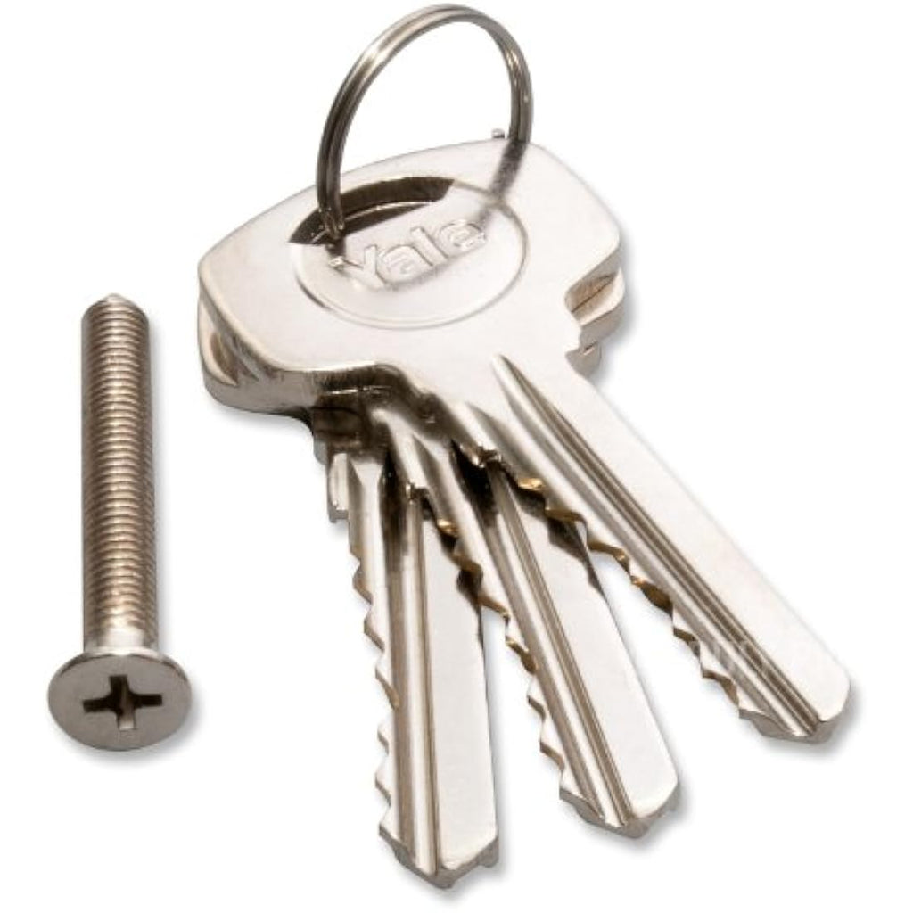 Yale KM Superior 1 Star Euro Cylinder Lock - 30/30 Nickel Finish