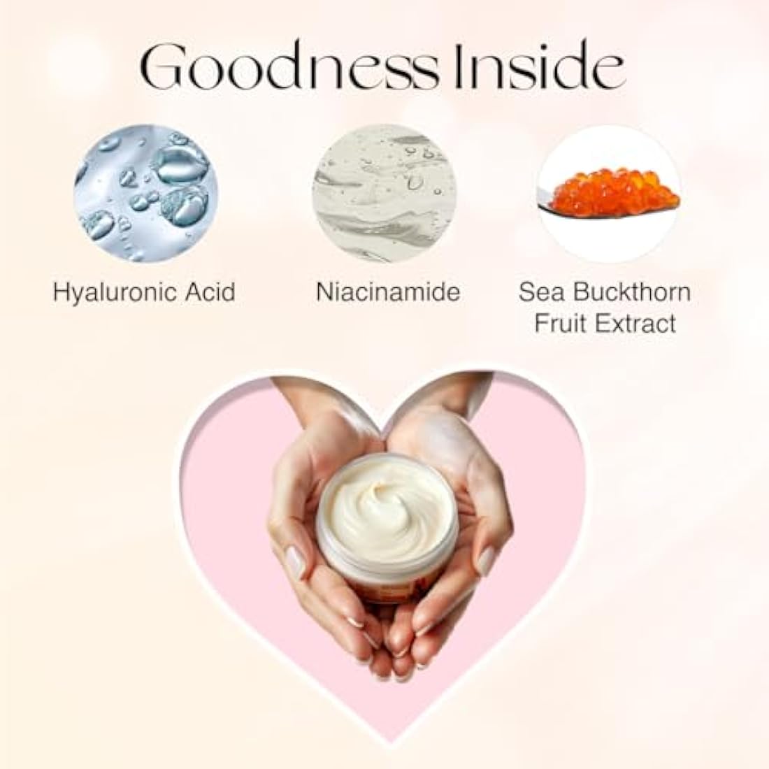 Nourish Mantra Urban Rani Face Cream - Hyaluronic Acid & Niacinamide - 50ml