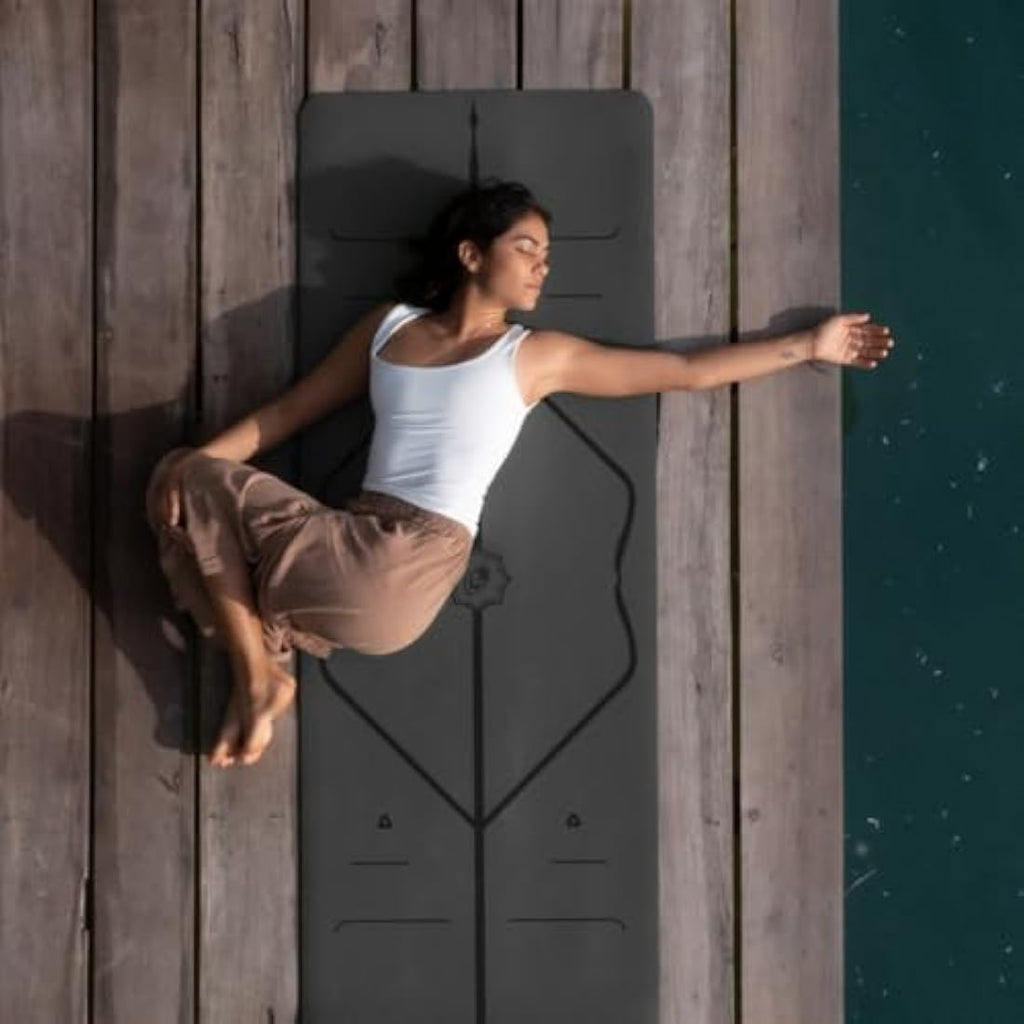 Liforme Original Yoga Mat – Non-Slip Eco-Friendly Mat with Bag