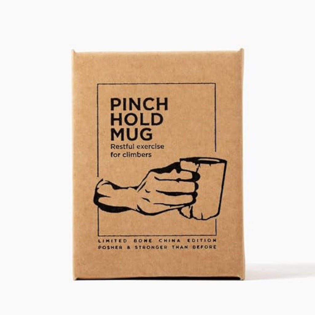 Pinch Hold Rock Climbing Mug – Handmade Bone China Edition