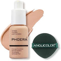 Phoera Full Coverage Liquid Foundation – Matte Oil Control (103 Warm Peach)