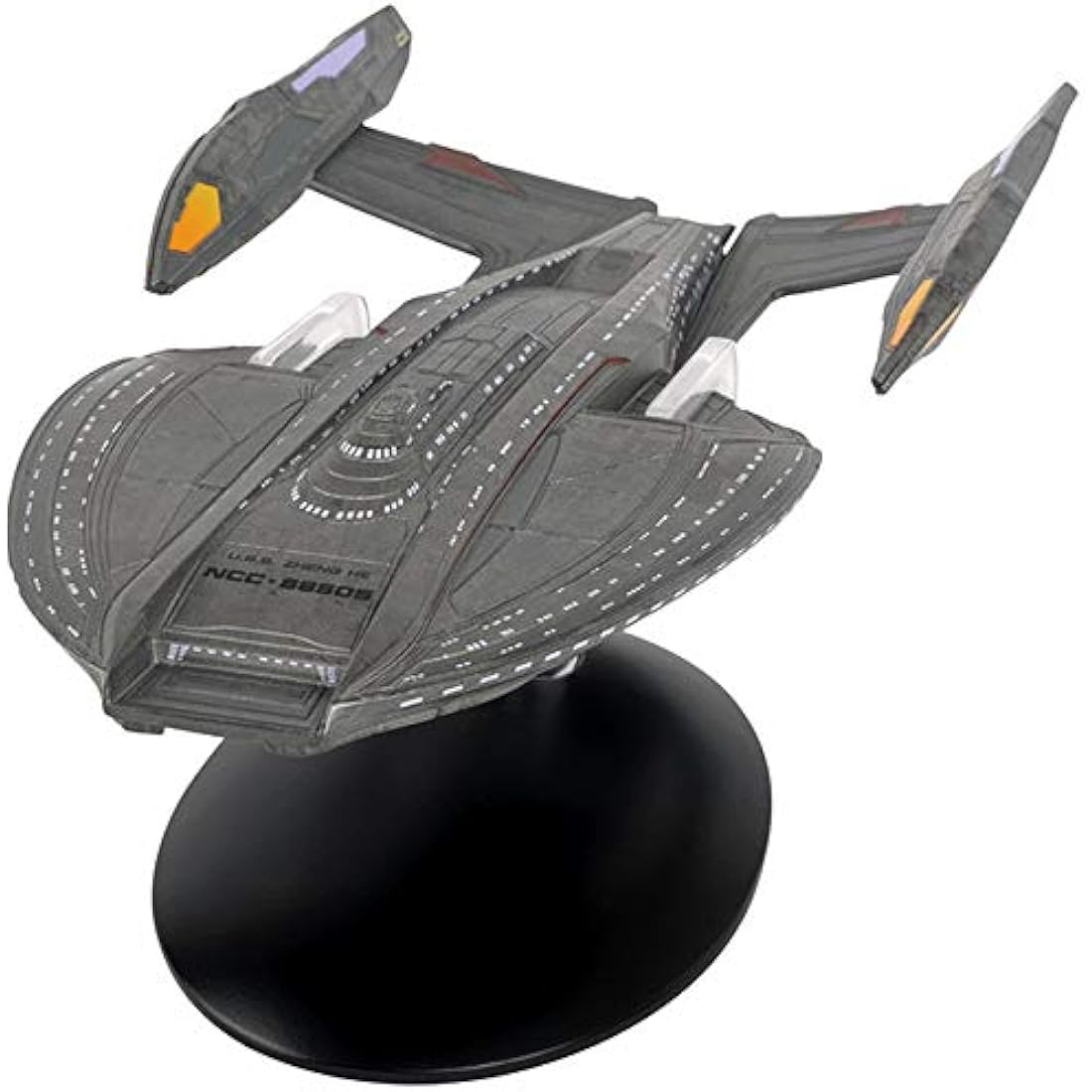 Eaglemoss Star Trek U.S.S. Zheng He Die-Cast Model Ship with Magazine