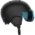 Salomon Orka Kids Visor Ski & Snowboard Helmet - Black Junior