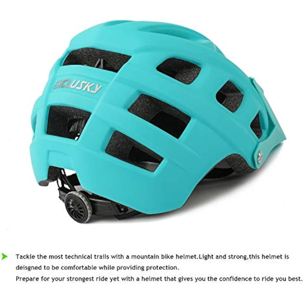 Exclusky MTB Helmet – Lightweight CPSC Certified Mountain Bike Helmet