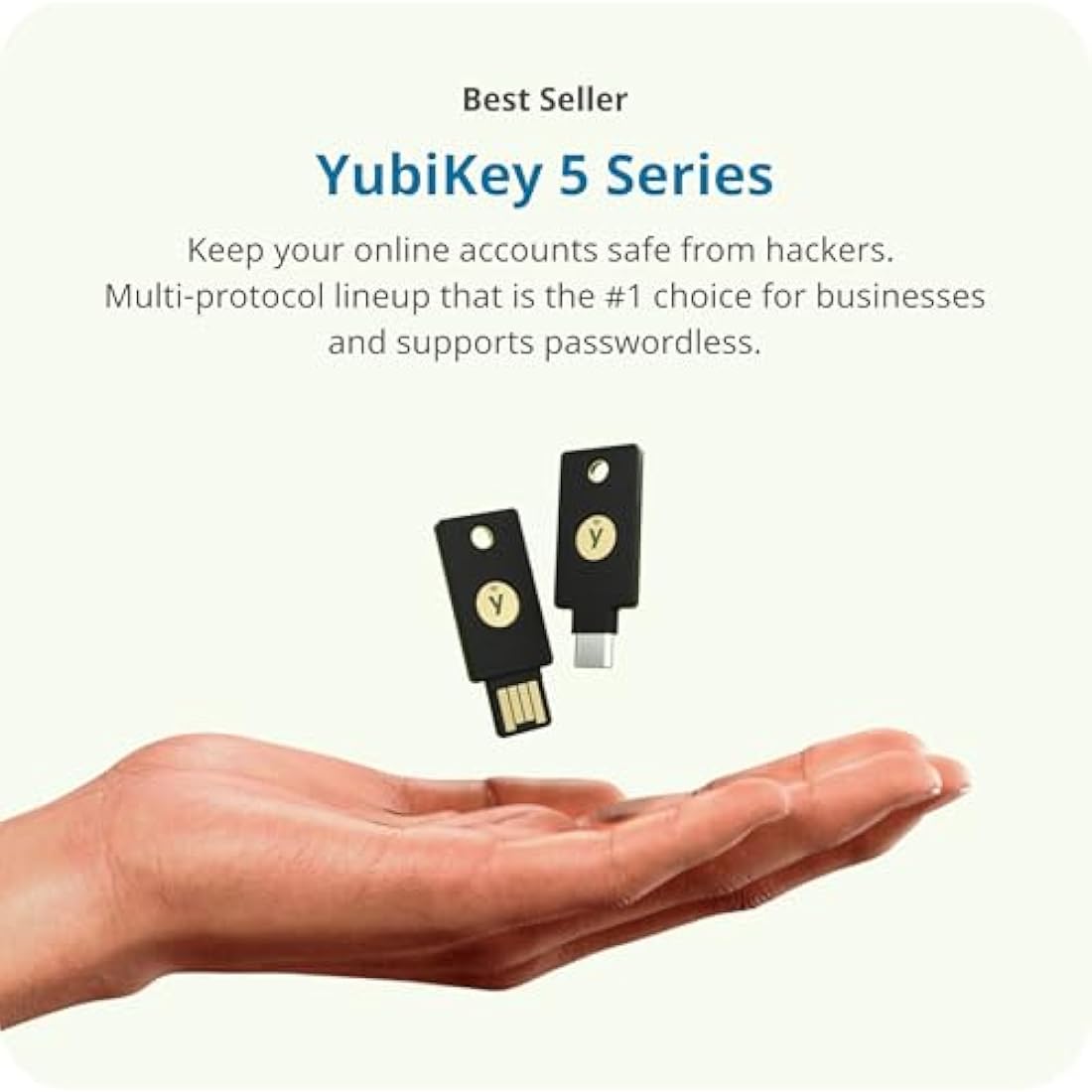 Yubico YubiKey 5C Security Key – USB-C Two-Factor Authentication