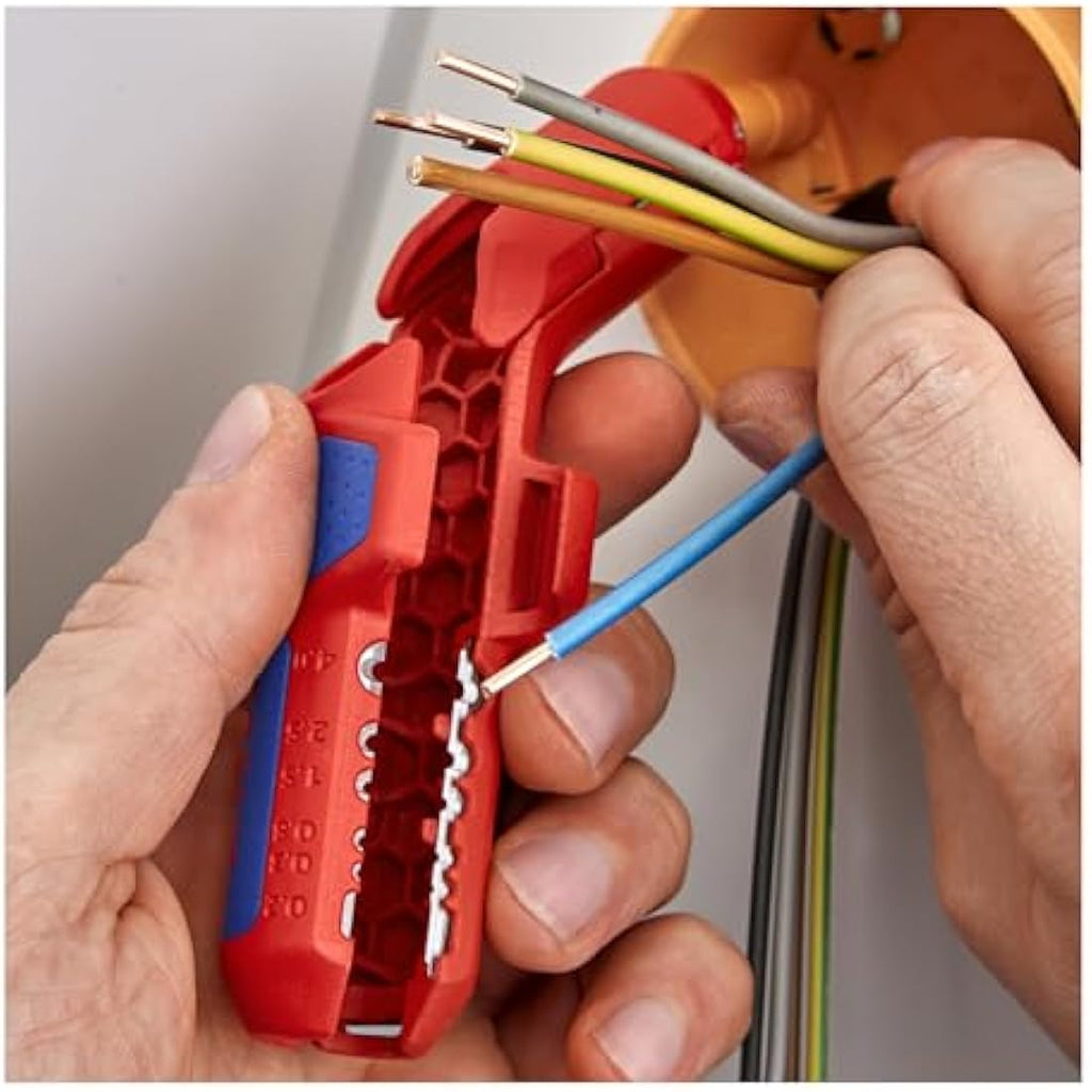 Knipex ErgoStrip Left-Handed Universal Wire Stripping Tool – 135mm