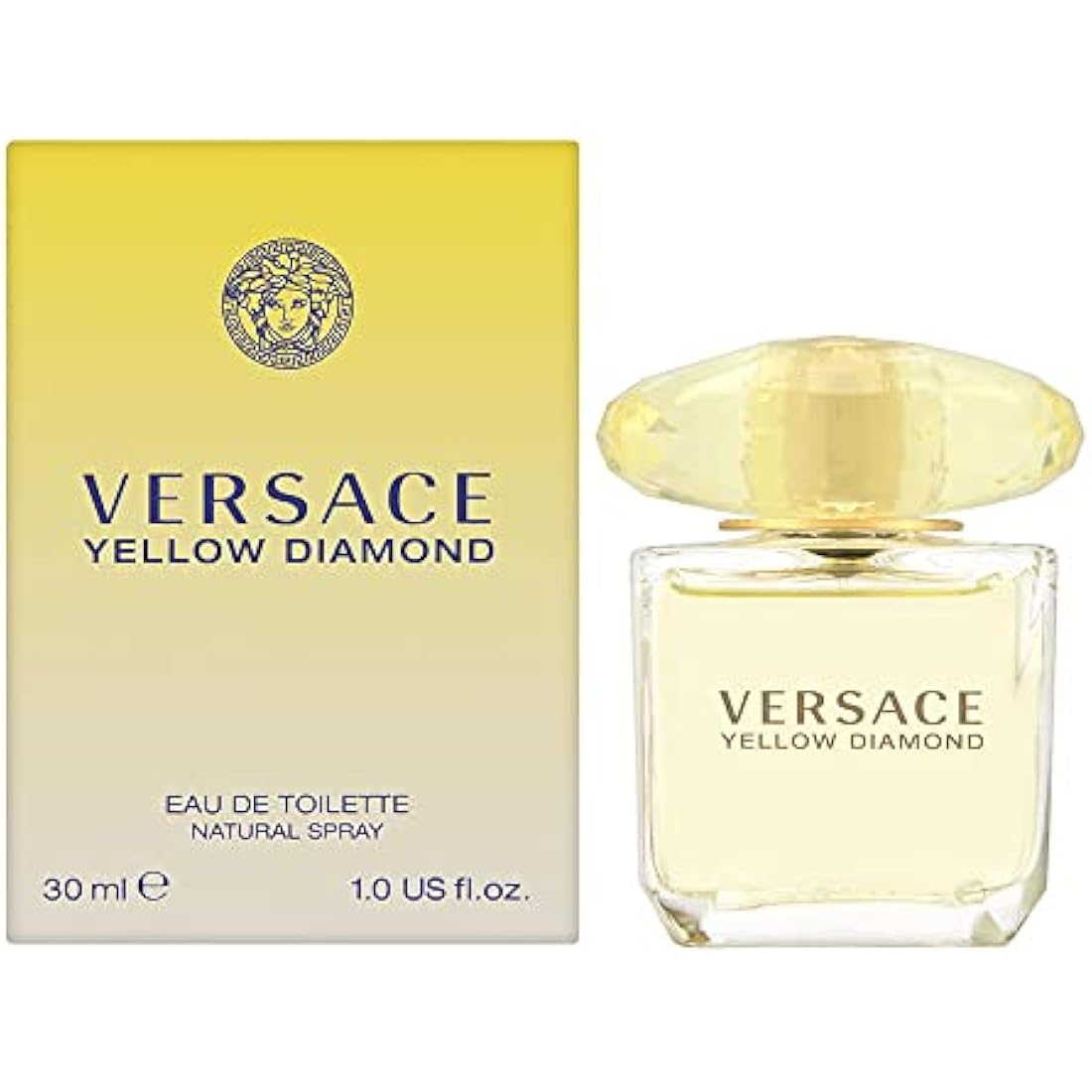 Versace Yellow Diamond Eau de Toilette Spray for Women – 30 ml / 1 oz