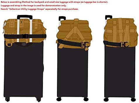 Seibertron Falcon Tactical Backpack – Water Repellent Assault Pack