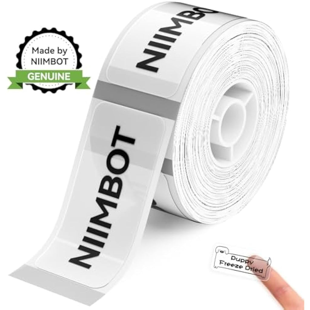 NIIMBOT Transparent Thermal Label Tape for D11 D110 D101 – 14x30mm