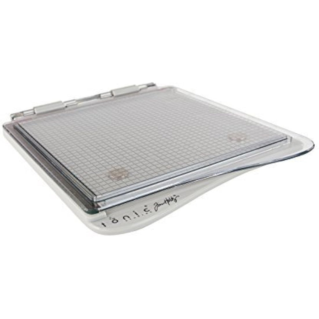 Tonic Studios Stamping Platform – Large Magnetic Crafting Tool, Grey