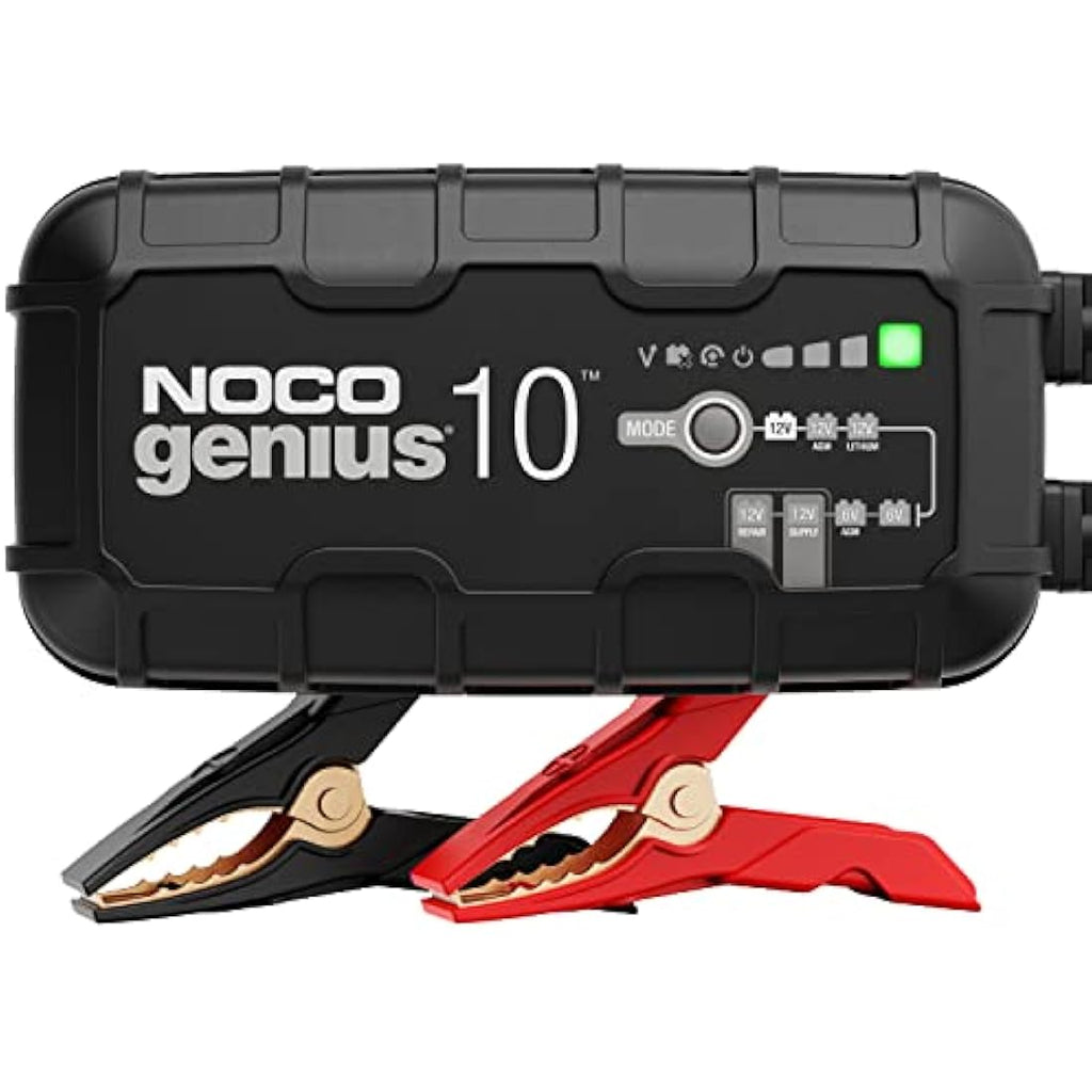 NOCO GENIUS10 10A Smart Battery Charger | 6V/12V Lithium & Lead-Acid