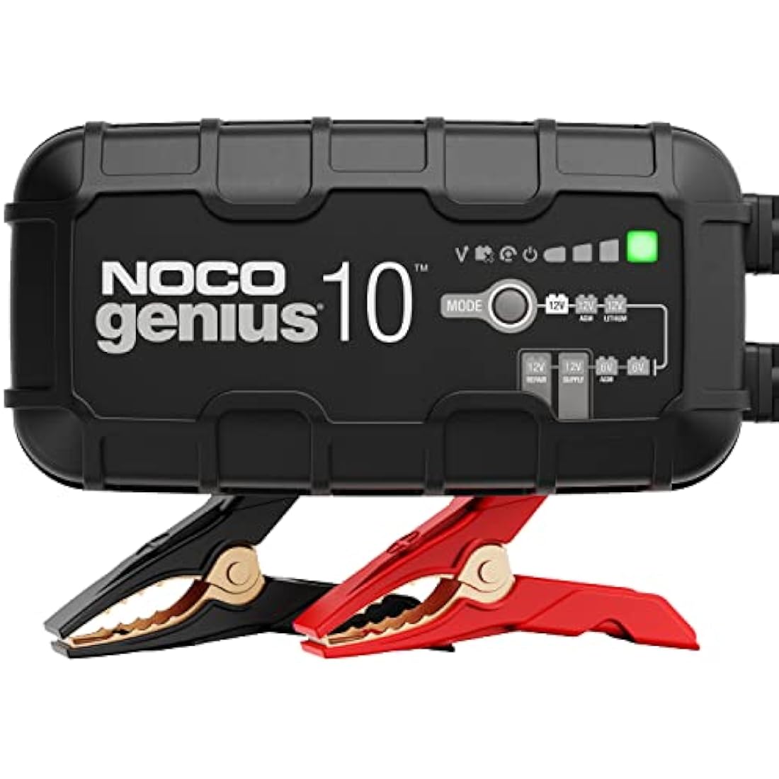 NOCO GENIUS10 10A Smart Battery Charger | 6V/12V Lithium & Lead-Acid
